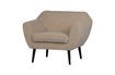 Miniature Fauteuil effet peau de mouton sable Rocco 5