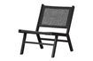 Miniature Fauteuil en aluminium noir Puk 1