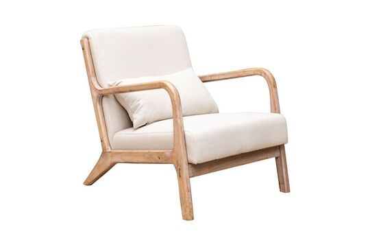 Fauteuil en bois clair Chassepierre