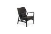 Miniature Fauteuil en bois de frêne noir Peggy 1