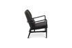 Miniature Fauteuil en bois de frêne noir Peggy 4