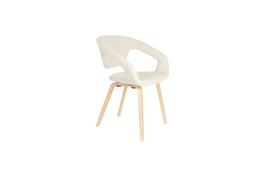 Fauteuil en bois de hêtre beige Flexback Détouré