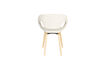 Miniature Fauteuil en bois de hêtre beige Flexback 9