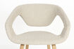 Miniature Fauteuil en bois de hêtre beige Flexback 12
