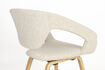 Miniature Fauteuil en bois de hêtre beige Flexback 13