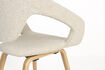Miniature Fauteuil en bois de hêtre beige Flexback 14