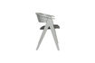 Miniature Fauteuil en bois gris NDSM 7