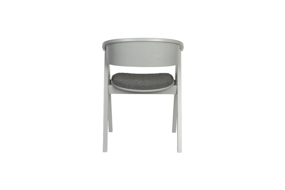 Fauteuil en bois gris NDSM - 11