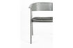 Miniature Fauteuil en bois gris NDSM 20