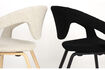 Miniature Fauteuil en bois noir Flexback 3