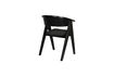 Miniature Fauteuil en bois noir NDSM 12