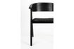 Miniature Fauteuil en bois noir NDSM 23