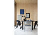 Miniature Fauteuil en bois noir NDSM 2