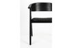 Miniature Fauteuil en bois noir NDSM 18