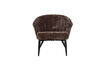 Miniature Fauteuil en bois violet Georgia 8