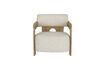 Miniature Fauteuil en bouclette beige Oolong 2
