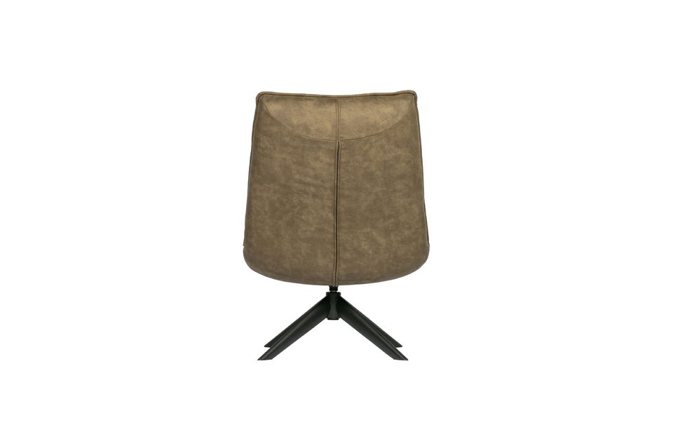 Les nuances de vert choisies par la marque WOOOD subliment ce fauteuil pivotant avec une note