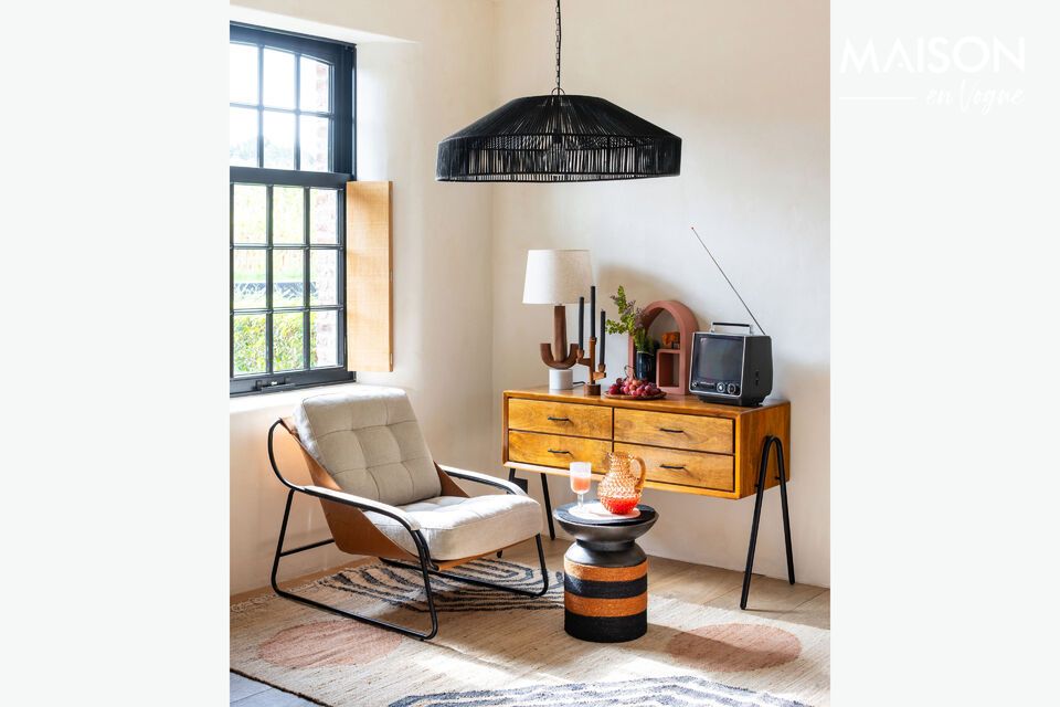 Ce fauteil n\'est pas seulement un objet de décoration mais une promesse de durabilité
