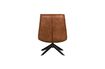 Miniature Fauteuil en cuir marron Skyler 6