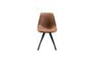 Miniature Fauteuil en cuir marron Swen  1