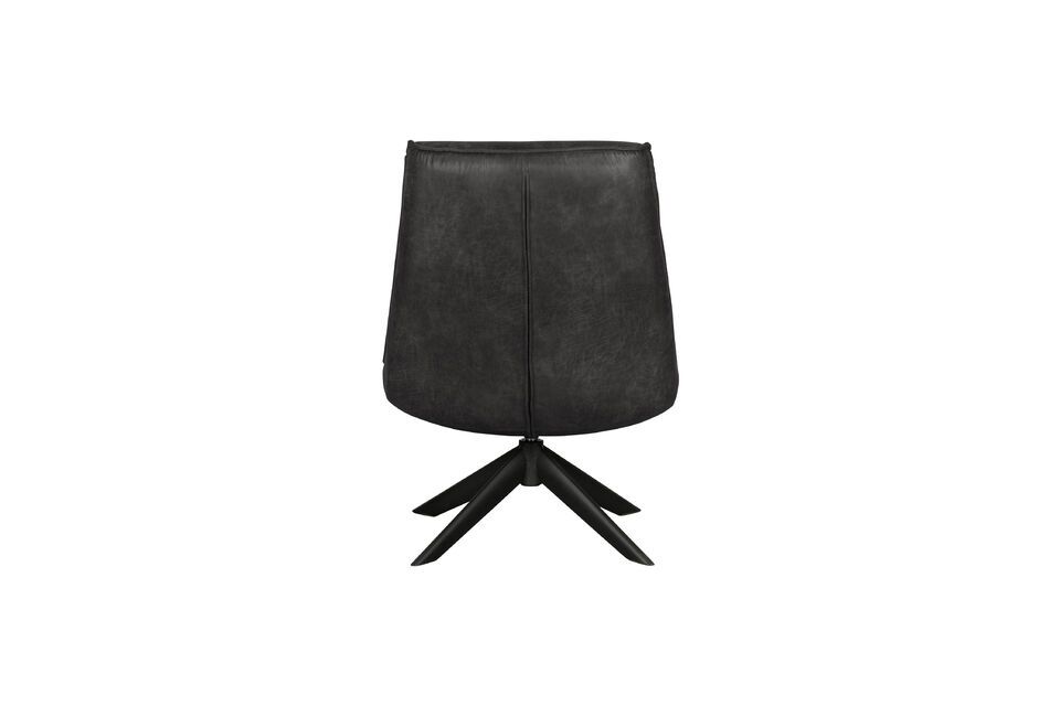 Ce fauteuil pivotant au look rétro typique des années 70 ne manquera pas d\'attirer l\'oeil