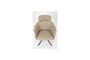 Miniature Fauteuil en cuir PU beige Frie Détouré