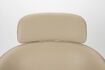 Miniature Fauteuil en cuir PU beige Frie 12