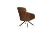 Miniature Fauteuil en cuir PU beige Frie 7