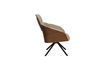 Miniature Fauteuil en cuir PU beige Frie 9