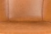 Miniature Fauteuil en cuir PU marron Feston 4