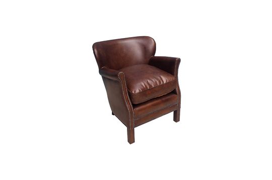 Fauteuil en cuir Turner Détouré