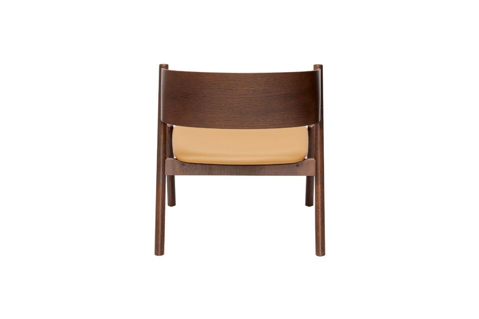 Fauteuil en hêtre marron Oblique - 7