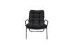 Miniature Fauteuil en métal noir Boel 5