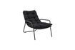 Miniature Fauteuil en métal noir Boel 4