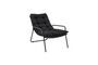 Miniature Fauteuil en métal noir Boel Détouré
