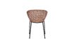 Miniature Fauteuil en osier synthétique beige Hapur 6