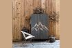 Miniature Fauteuil en peau de vache gris Arceau 5