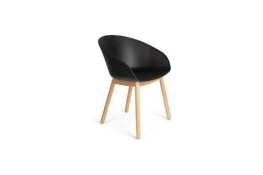 Voir la fiche produit fauteuil en plastique noir Void Fauteuil en plastique noir Void