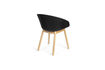 Miniature Fauteuil en plastique noir Void 5