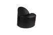 Miniature Fauteuil en plastique recyclé noir tacheté Bloom 1