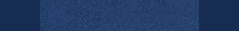 Mise en avant matière Fauteuil en polyester bleu Charmy