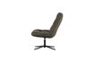 Miniature Fauteuil en polyester effet peau de mouton vert Job 5