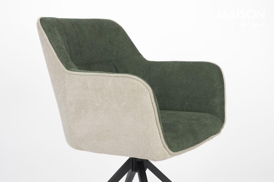 Fauteuil en Polyester Marron Daley - 7