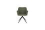 Miniature Fauteuil en Polyester Marron Daley Détouré