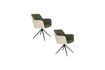 Miniature Fauteuil en Polyester Marron Daley 8