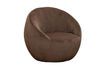 Miniature Fauteuil en polyester marron Moka 6
