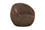 Miniature Fauteuil en polyester marron Moka Détouré