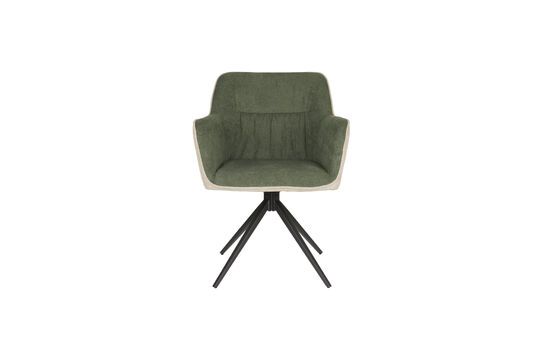 Fauteuil en Polyester vert Daley Détouré