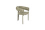 Miniature Fauteuil en polyester vert Heels Détouré
