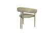 Miniature Fauteuil en polyester vert Heels 6